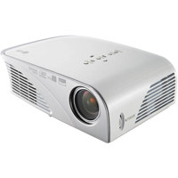 LG HS201 Micro Portable Standalone LED Projector, 200 ANSI Lumens Brightness, 2000:1 Contrast Ratio, SVGA (800x600) Resolution.