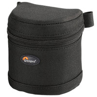 Lowepro Soft Lens Case 1M, 3.5" x 3.6" x 3.8", Black image