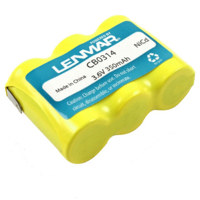 Lenmar Generic Style 3-1/2AA w/Tabs Ni-Cad 3.6V 350mAh for Cordless Phones