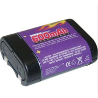 Lenmar 2CR5M Battrey, 6.0 volt NoMEM Lithium-Ion Rechargeable Battery, 600mAh.