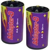 Lenmar Adapter D - "D" Size Battery Shell, adapts NiMH "AA" Battery to fit any device that requires a "D" size Battery