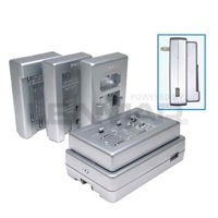 Lenmar SoloXP, Universal Li-Ion Travel Charger with USB Power Port, with Plates for Canon Batteries