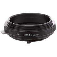 Adorama Lens Reversing Ring for Olympus OM Manual Focus Lenses with a 49mm Filter Thread.