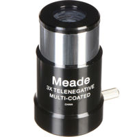 Meade #128 3x Short Focus Barlow, 1.25&quot; Mount image