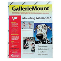Adorama Galerie Mount, 8&quot; x 10&quot; Permanent Cold Mount Double Sided Adhesive Tissue, Pack of 6. image