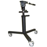 Miller Pneumatic Pedestal 60 with Arrow 55 Fluid Head & Dual Telescopic Pan Handles