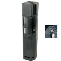 Nalpak Hard Plastic Tripod Case with Lock by Tuffpak, 7.5" Diameter, for 36" - 41" Long Video Tripods.
