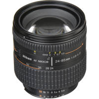 Nikon 24-85mm f/2.8-4 IF AF-D Nikkor Wide - Telephoto Zoom Lens with Hood - USA