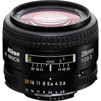 Nikon 28mm f/2.8D AF Wide Angle Nikkor Lens - Gray Market