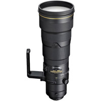 Nikon 500mm f/4G ED AF-S Vibration Reduction (VR II) Telephoto Nikkor Lens - Black Finish - with 5 Year U.S.A. Warranty image