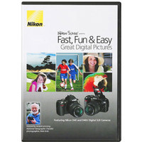 Nikon "Fast, Fun & Easy" Great Digital Pictures DVD - with the features, controls and settings of the D40 and D40x.