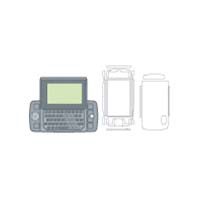 NLU BodyGuardz Two (2) Full Body Protective Transparent Skins for T-Mobil Sidekick LX