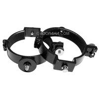 Orion 90mm Inside Diameter Cast Aluminum Telescope Tube Rings, Set of Two image