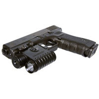 Osprey International Handgun Green Laser and 100 Lumen Flashlight Combo, with Rail &amp; Triger Mounting Hardware image