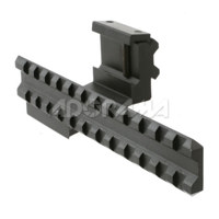 Osprey Picatinny Rail Mount for Pistols, Mounts on Handgun Rails Below the Barrel, Accepts Scopes & Accessories on Top