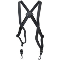 Op/Tech Bino/Cam Harness, Elastic Version for Cameras & Binoculars - Black