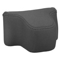 Op/Tech Soft Case Rangefinder for Rangefinders &amp; Manual SLR Cameras with Lens - Black image