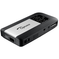 Optoma PK120 Pico Pocket Projector - Office and Multimedia Viewer, with 2000: 1 Contrast, LED Light Source, 18 Lumens, 2GB Memory, 640x360 - VGA and USB