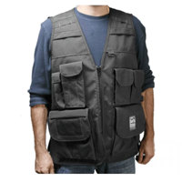 Porta Brace Hooded Video Vest, Extra Large (Chest Size 46"- 48") Color: Black.