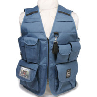 Porta Brace Video Vest, Medium (Chest 37"- 41") Color: Blue.