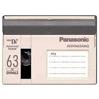 Panasonic AY-DVM63AMQ 63 / 42 Minute Master Quality Mini-DV Digital Tape. image