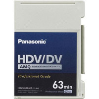 Panasonic AY-HDVM63AMQ Mini-DV Advanced Master Quality Tape, 63 Minutes