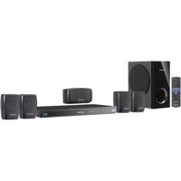 Panasonic SC-BTT270 Full HD 3D Blu-ray Home Theater System, 5.1 Channel, Black