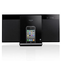 Panasonic SC-HC27 Compact Stereo System, CD Player and FM Radio, 10 W Output Power
