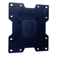 Peerless SF632-A Antimicrobial Universal Flat Wall Mount for 22" to 40" LCD Screens Weighing Up to 115 lbs, Black