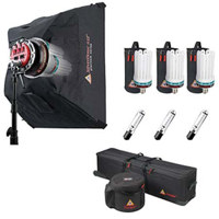 Photoflex Constellation3 Medium SilverDome Kit, with Fluorescent & Tungsten Lamps
