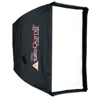 Photoflex Litedome Platinum, Small 16" x 22" x 13" (41 x 56 x 33cm) Softbox. image