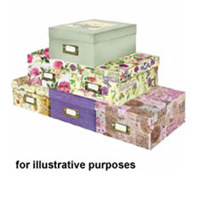 Pioneer Photo Video Box &quot;&quot;Fabric Striped &quot;&quot; image