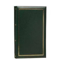 MBI Slim Line Post Bound Photo Album with Solid Color Cover, Holds 300 4" x 6" Photos, 3 Per Page image