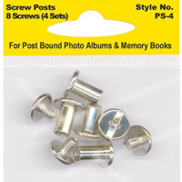 Pioneer Extra Screw Posts for Post Bound Albums, Pack of 8.