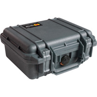 Pelican 1200 Watertight Mini-S Hard Case Without Foam Insert - Black image
