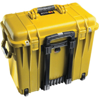 Pelican 1440 Toploader Watertight Hard Case with Foam Insert & Wheels - Yellow