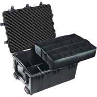 Pelican 1630 Watertight Hard Case with Padded Dividers &amp; 4 Wheels - Black image