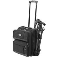 Pelican PCS-179 D'Exec Series Deluxe Rolling Camera Case with Removable Messenger / Computer Case - Color Black image
