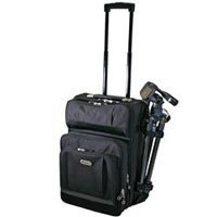 Pelican PCS-183 D'Exec Series Rolling Camera Case with Removeable Computer Case, Color Black image