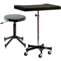 Photogenic TONY Posing Table with Casters and the PG341B Posing Stool (7826SP)