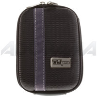 VidPro ACT-5 Hard Shell Digital Point-n-Shoot Camera Carry Case "BLACK" , 4" x 2.5" x 1".