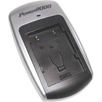 Power2000 Mini Universal 110/220V AC/DC Charger for Nikon EN-EL3 &amp; Fuji NP-150 Lithium-Ion Batteries image
