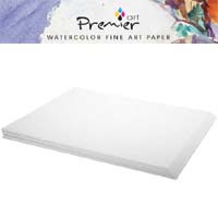 Premier Imaging Fine Art Archival Textured Matte Watercolor Inkjet Paper, 15mil, 310g/m2, 13" x 19", 20 Sheets image