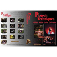 PhotoVision Portrait Techniques, Volume 1 - 6 Tutorial DVD's on Styles &amp; Techniques Of Portrait Photography, with 18 Successful Photographers image