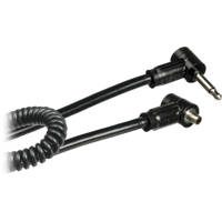 Pocket Wizard PC to Miniphone, 5' Coiled Sync Cable image