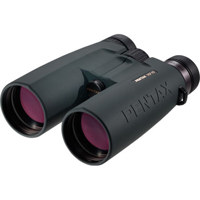 Pentax 10x50 DCF ED, Water Proof Roof Prism Binocular with 5.0 Degree Angle of View, Dark Green & Black