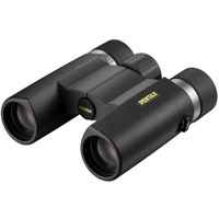 Pentax 9 x 28 DCF LV, Durable Lightweight Water Proof Roof Prism Binocular with 5.6 Degree Angle of View, Black, U.S.A. image