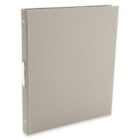 Pina Zangaro Bex 3 Ring Presentation Binder for 8.5x11" Pages, 1/2" Thick, Gray Finish.