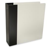 Pina Zangaro Frost, 3 Ring 8.5x11" Binder, 12" x 12" x 2".