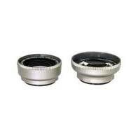Raynox 1.5x Tele Lens &amp; 0.65x Wide Angle Lens Set for Video Camcorders with 25mm, 27mm, 30mm, 30.5mm or 37mm Filter Threads. image